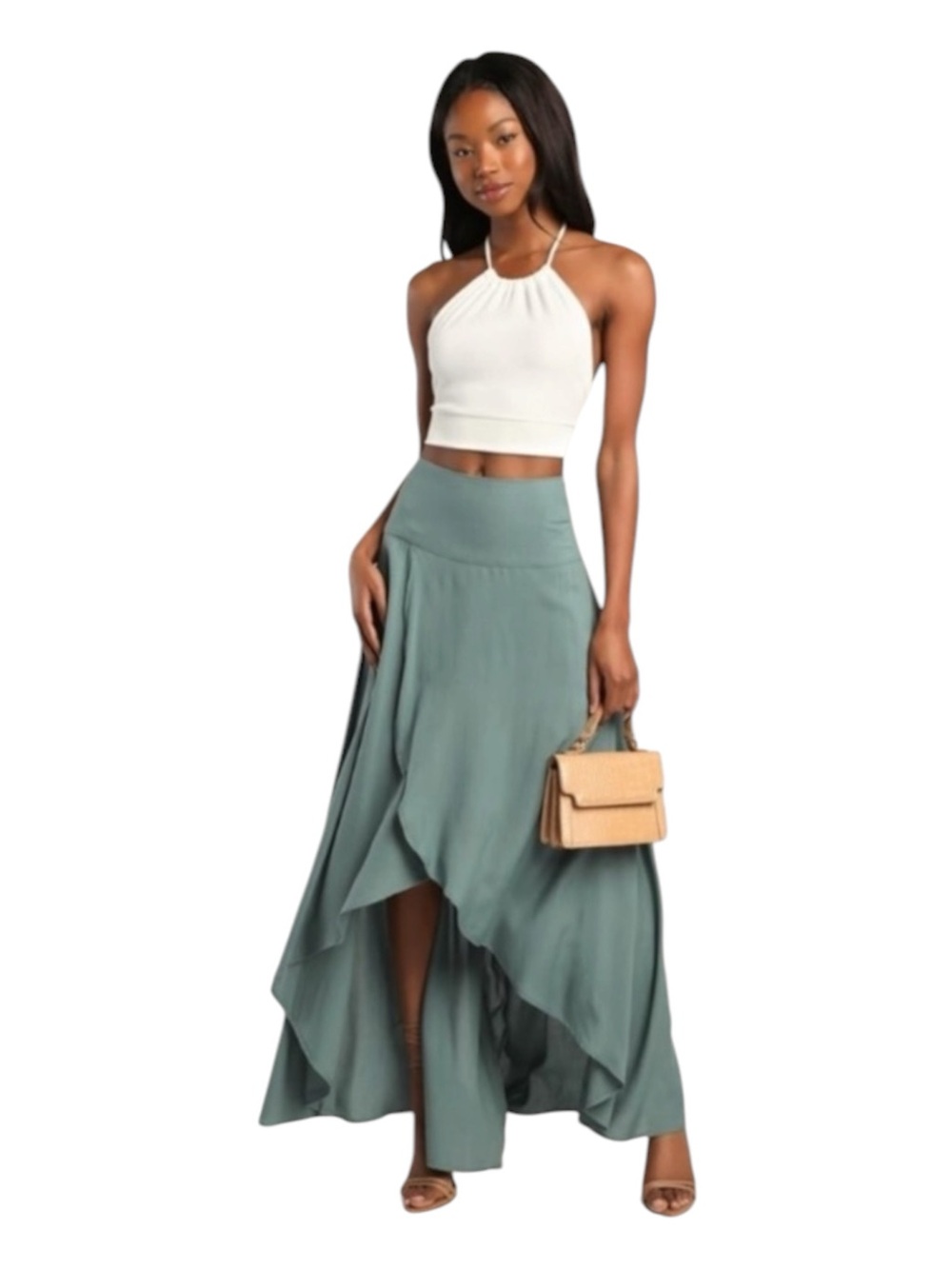 O’Neill Ambrosio High Low Maxi Skirt